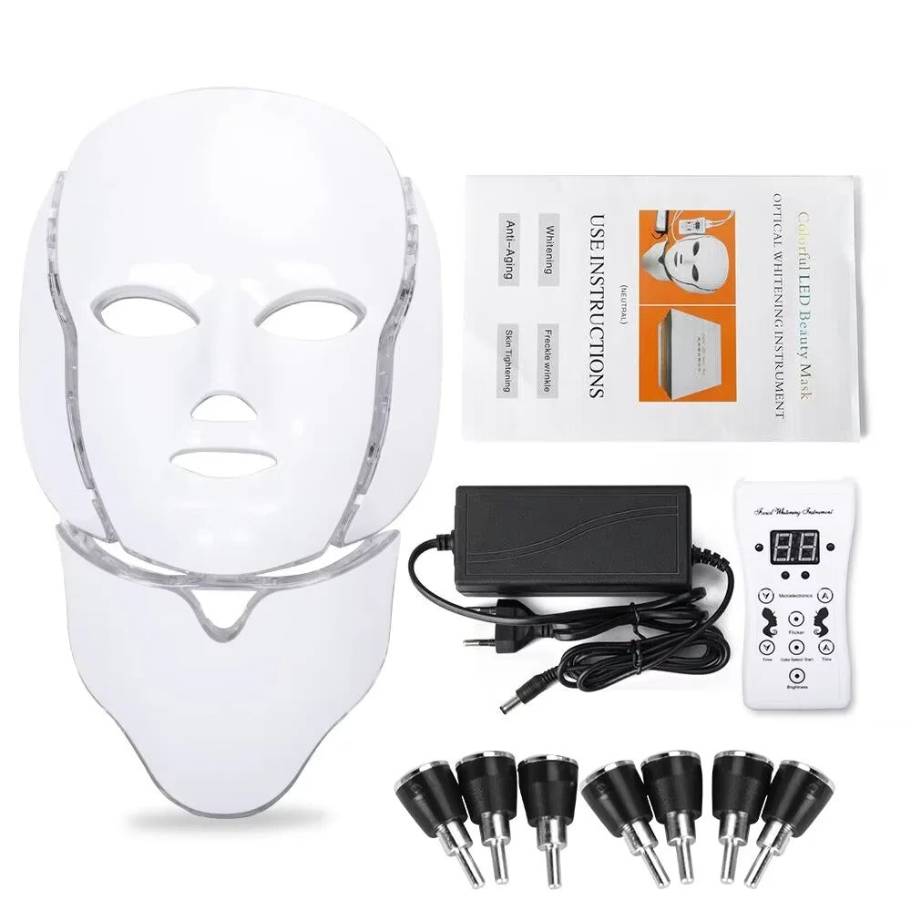 RedLuxe™ Therapy Mask – LED Facial & Neck Skin Renewal