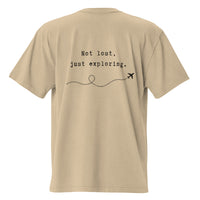 Not Lost, Just Exploring Oversized Tee