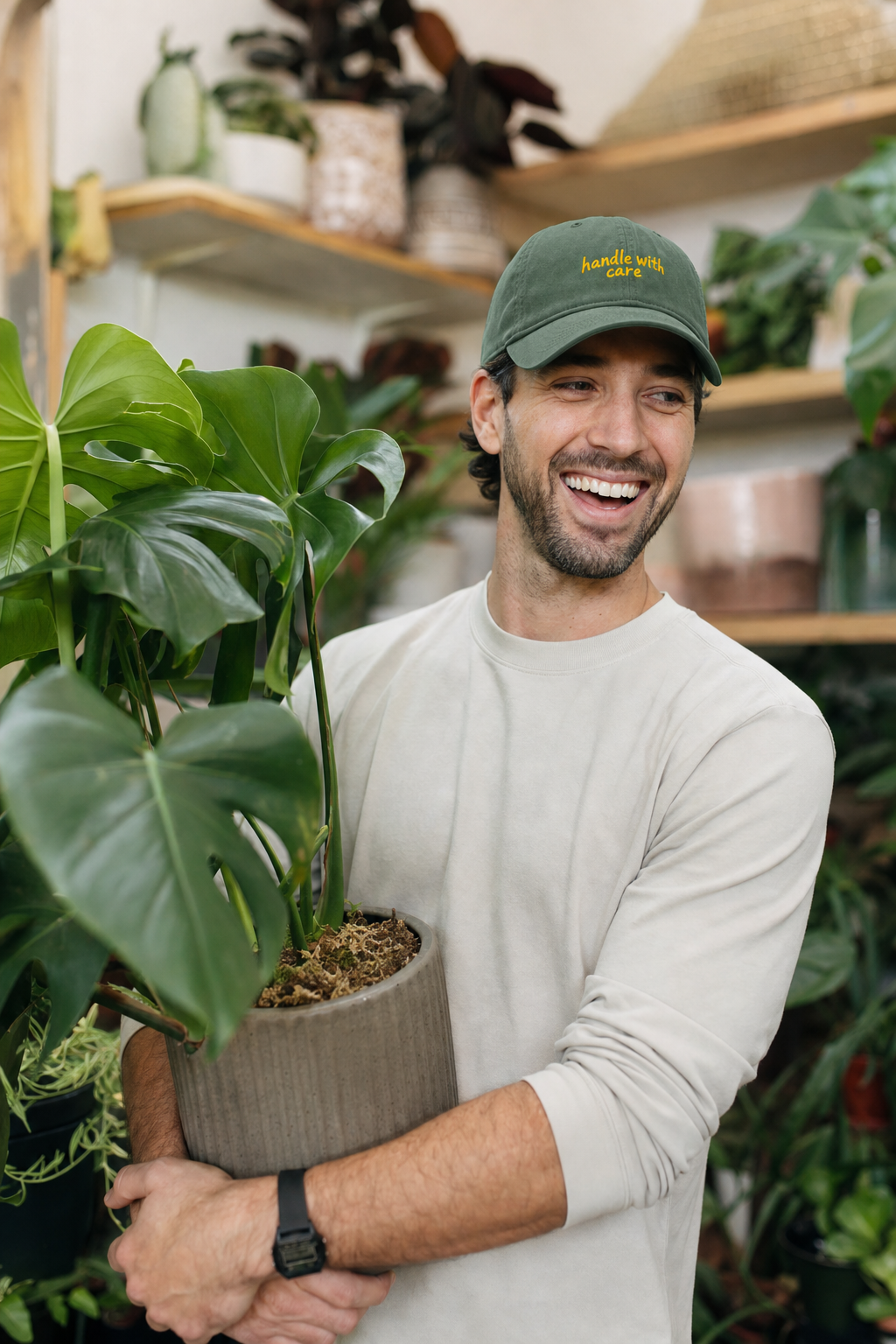 Handle With Care cap - worn