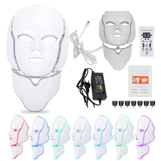 RedLuxe™ Therapy Mask – LED Facial & Neck Skin Renewal